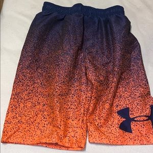 under armor boys swim trunks